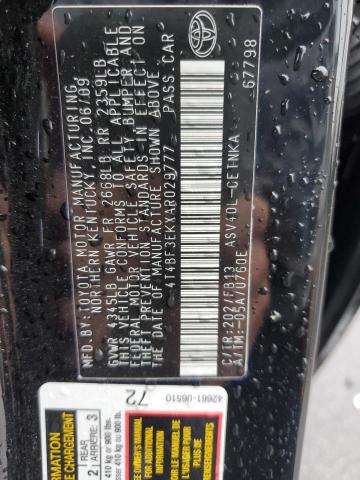 Photo 11 VIN: 4T4BF3EKXAR029777 - TOYOTA CAMRY 