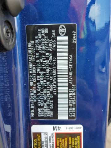 Photo 11 VIN: 4T4BF3EKXBR091410 - TOYOTA CAMRY 