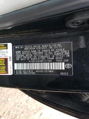 Photo 12 VIN: 4T4BF3EKXBR171189 - TOYOTA CAMRY BASE 