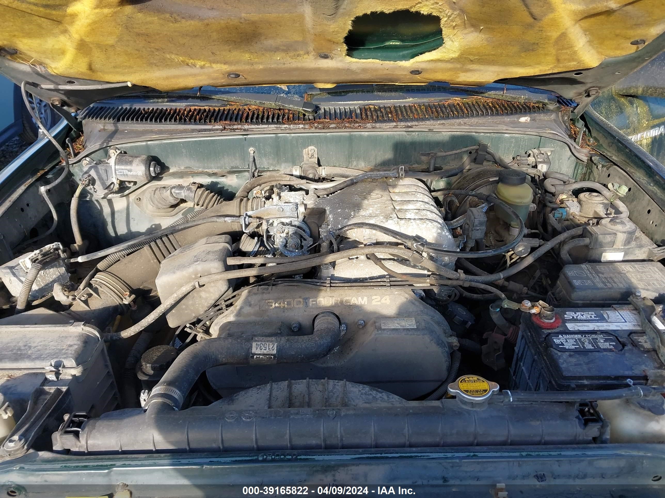 Photo 9 VIN: 4TAWN72NXYZ619978 - TOYOTA TACOMA 