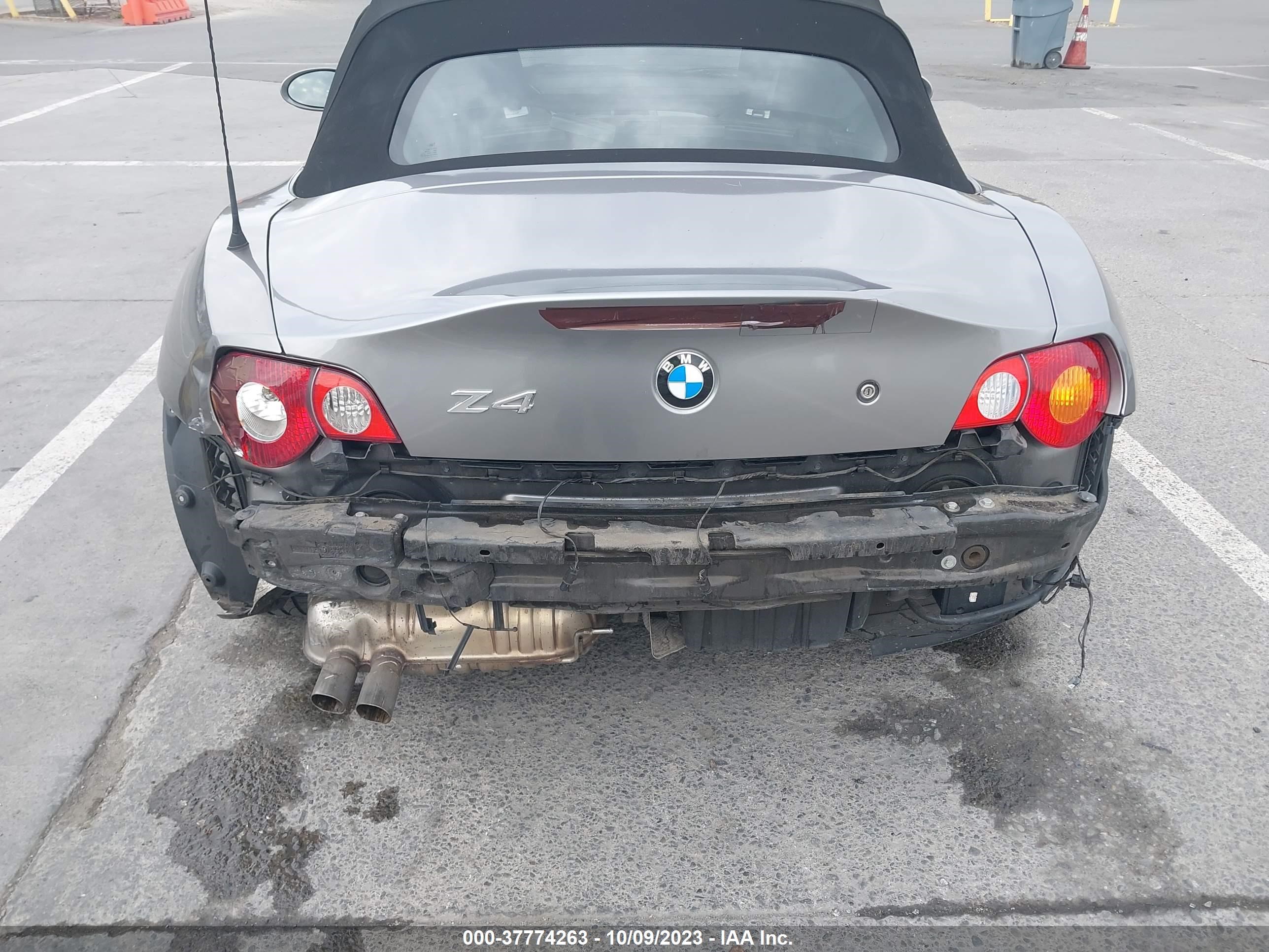 Photo 5 VIN: 4USBT33403LS48164 - BMW Z4 