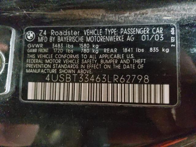 Photo 11 VIN: 4USBT33463LR62798 - BMW Z4 