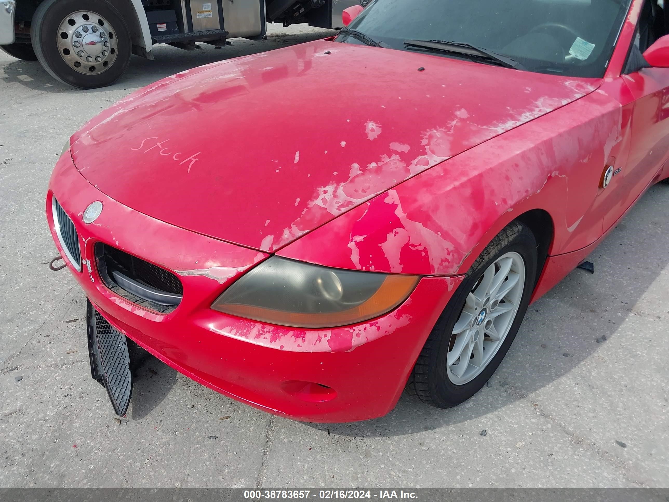 Photo 11 VIN: 4USBT33483LS46291 - BMW Z4 