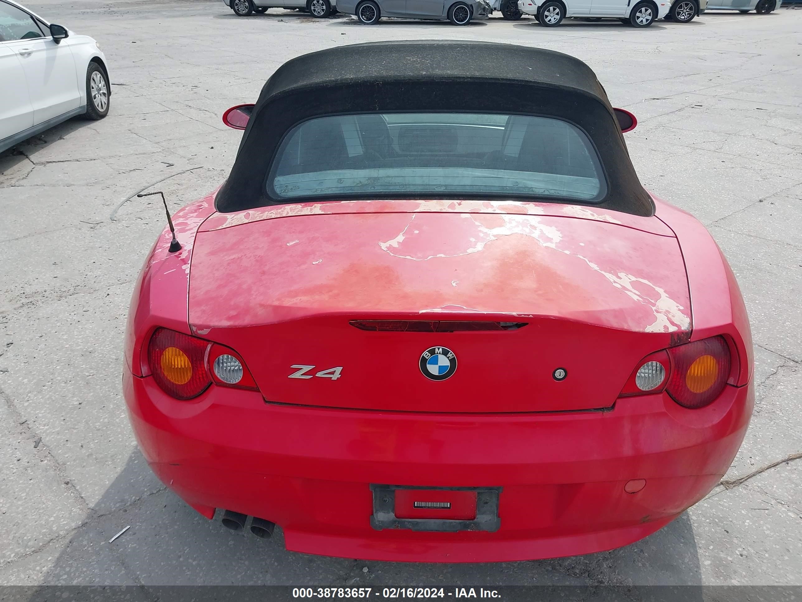 Photo 13 VIN: 4USBT33483LS46291 - BMW Z4 