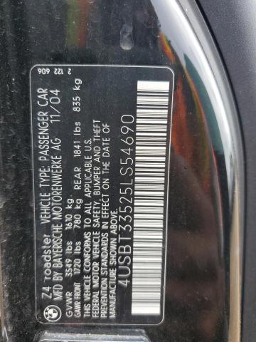 Photo 11 VIN: 4USBT33525LS54690 - BMW Z4 2.5 