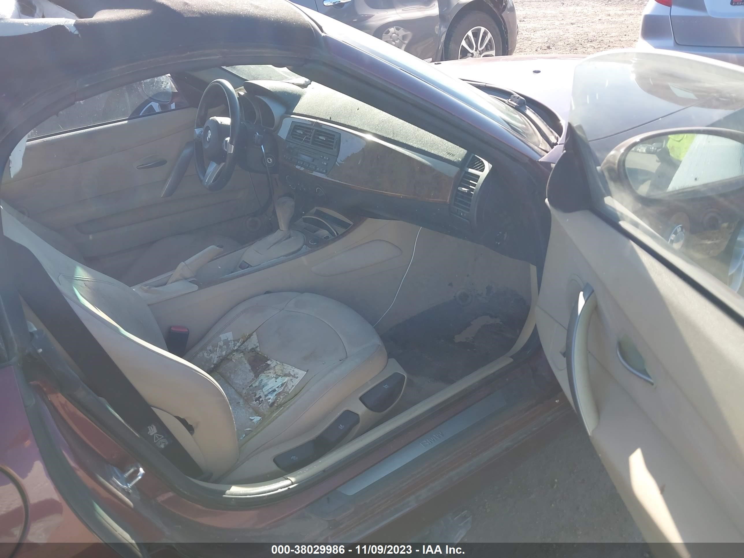 Photo 4 VIN: 4USBT33595LS56890 - BMW Z4 