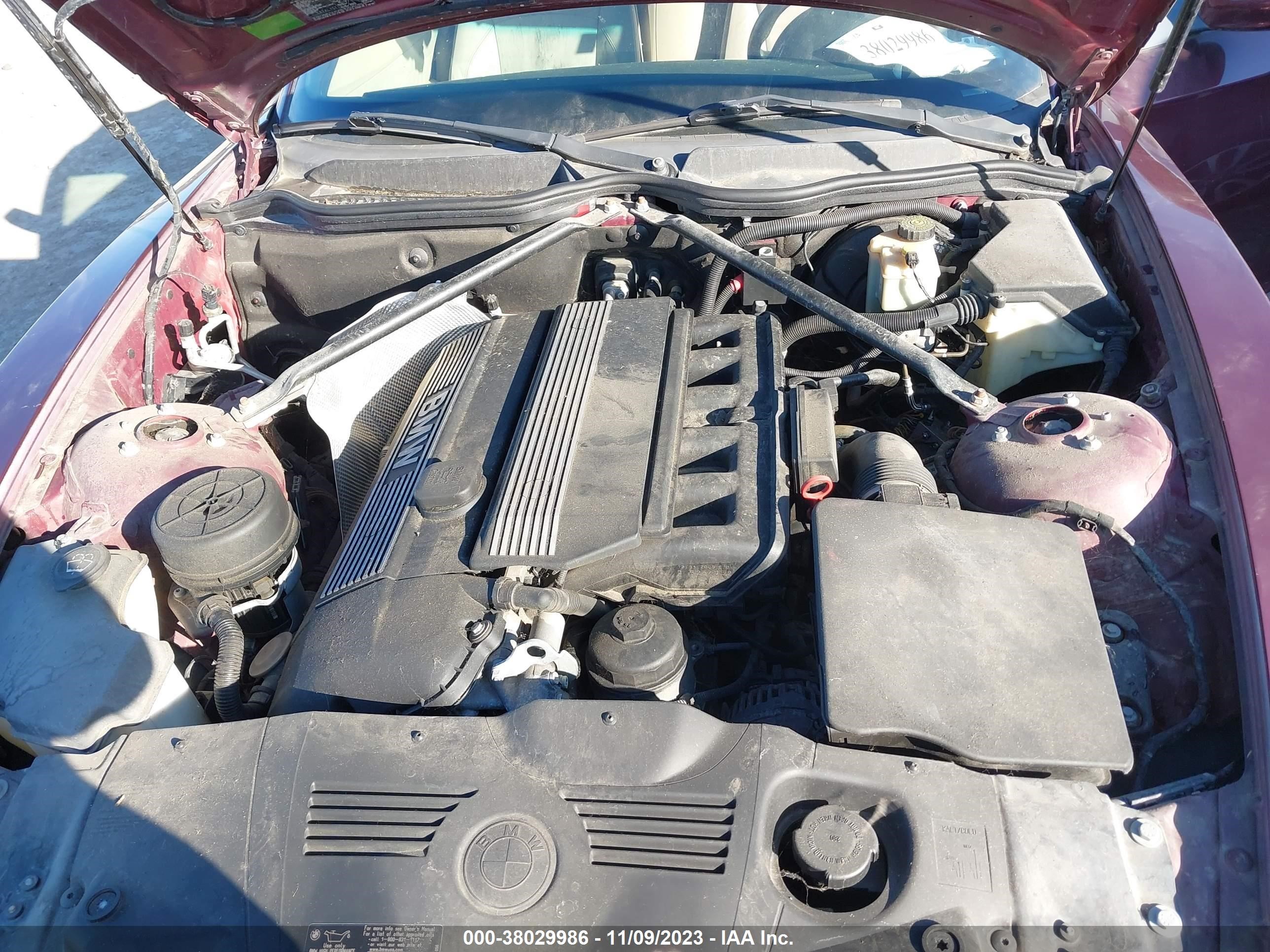 Photo 9 VIN: 4USBT33595LS56890 - BMW Z4 