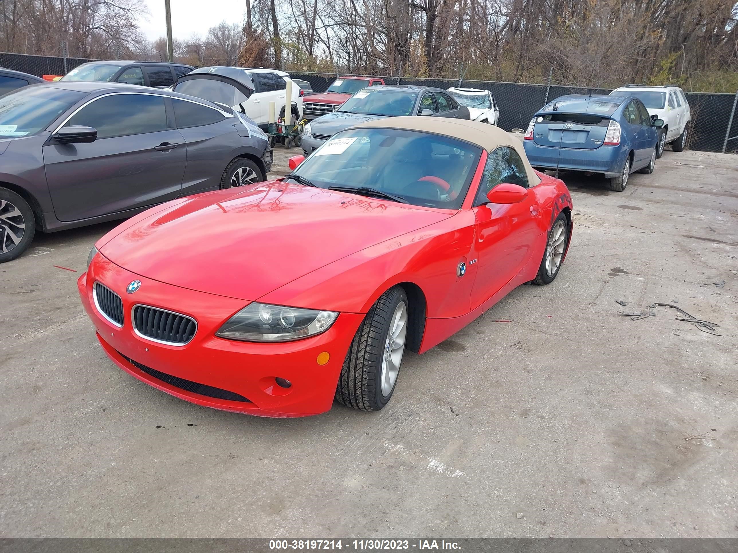 Photo 1 VIN: 4USBT335X5LS53576 - BMW Z4 