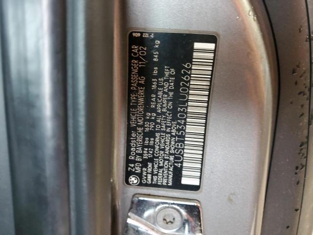 Photo 12 VIN: 4USBT53403LU02626 - BMW Z4 