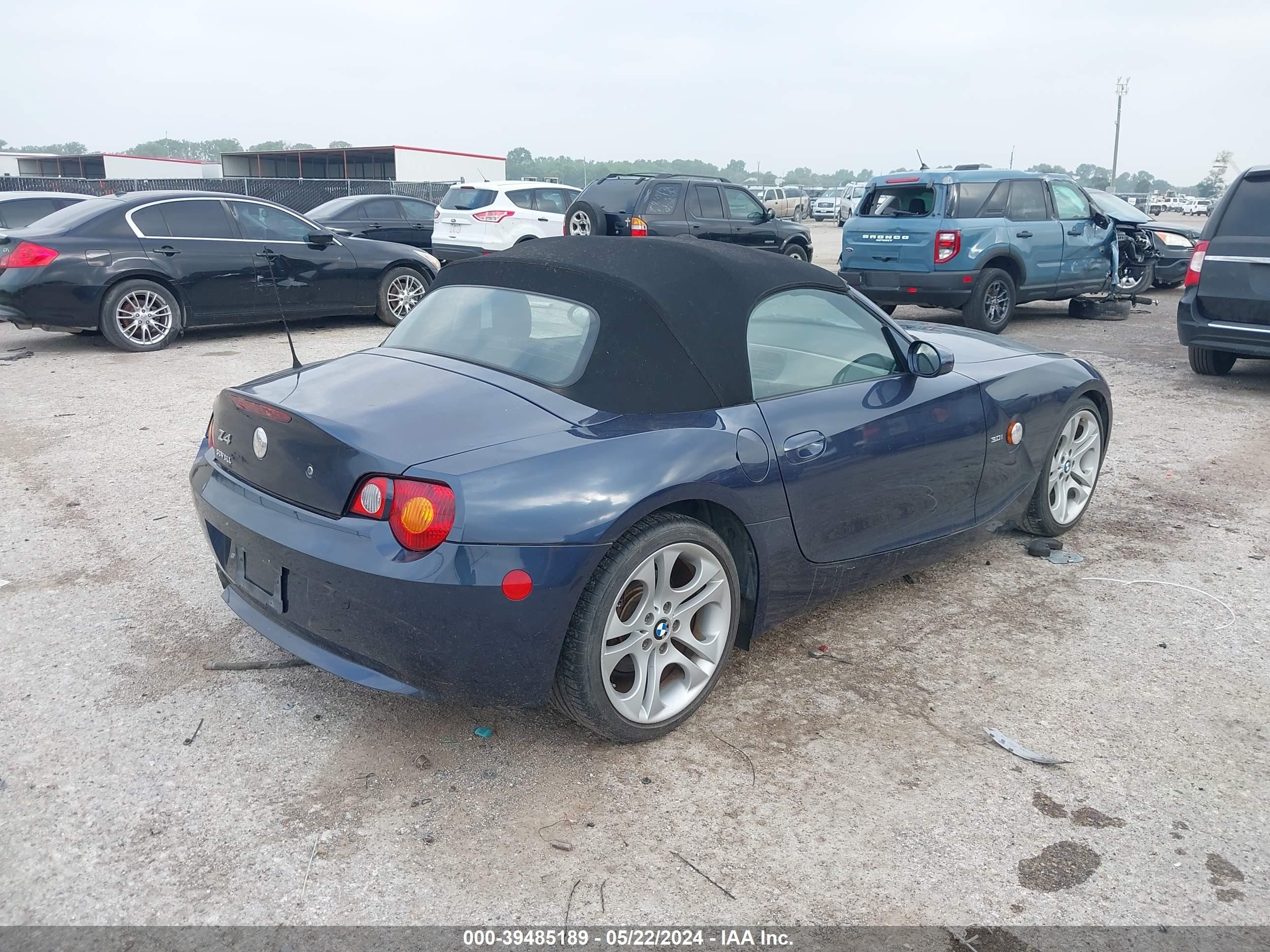 Photo 3 VIN: 4USBT53584LU06952 - BMW Z4 