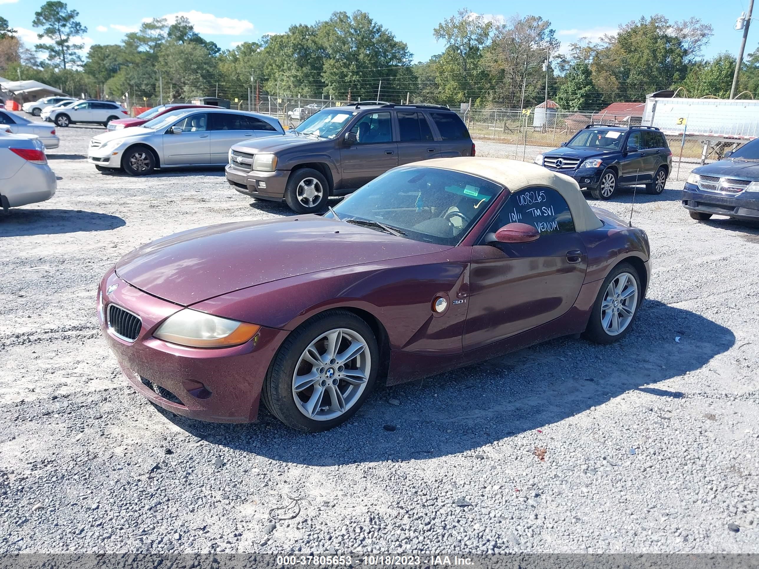 Photo 1 VIN: 4USBT535X4LU08265 - BMW Z4 