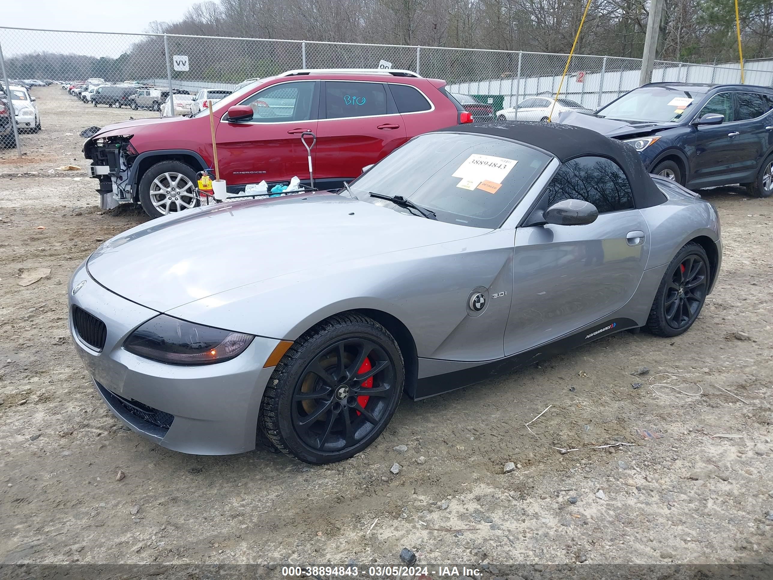 Photo 1 VIN: 4USBU33516LW58398 - BMW Z4 