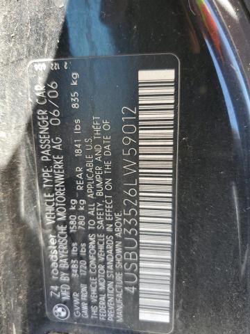 Photo 11 VIN: 4USBU33526LW59012 - BMW Z4 