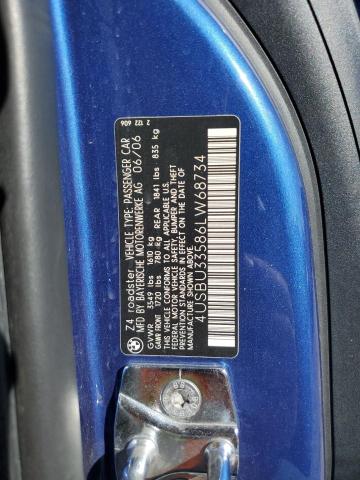 Photo 11 VIN: 4USBU33586LW68734 - BMW Z4 3.0 