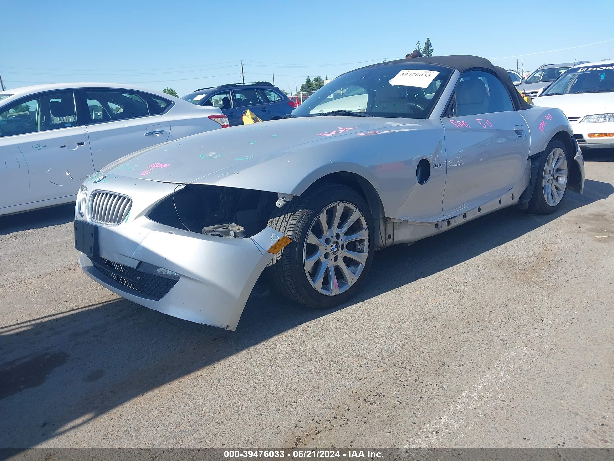 Photo 1 VIN: 4USBU53588LW93650 - BMW Z4 