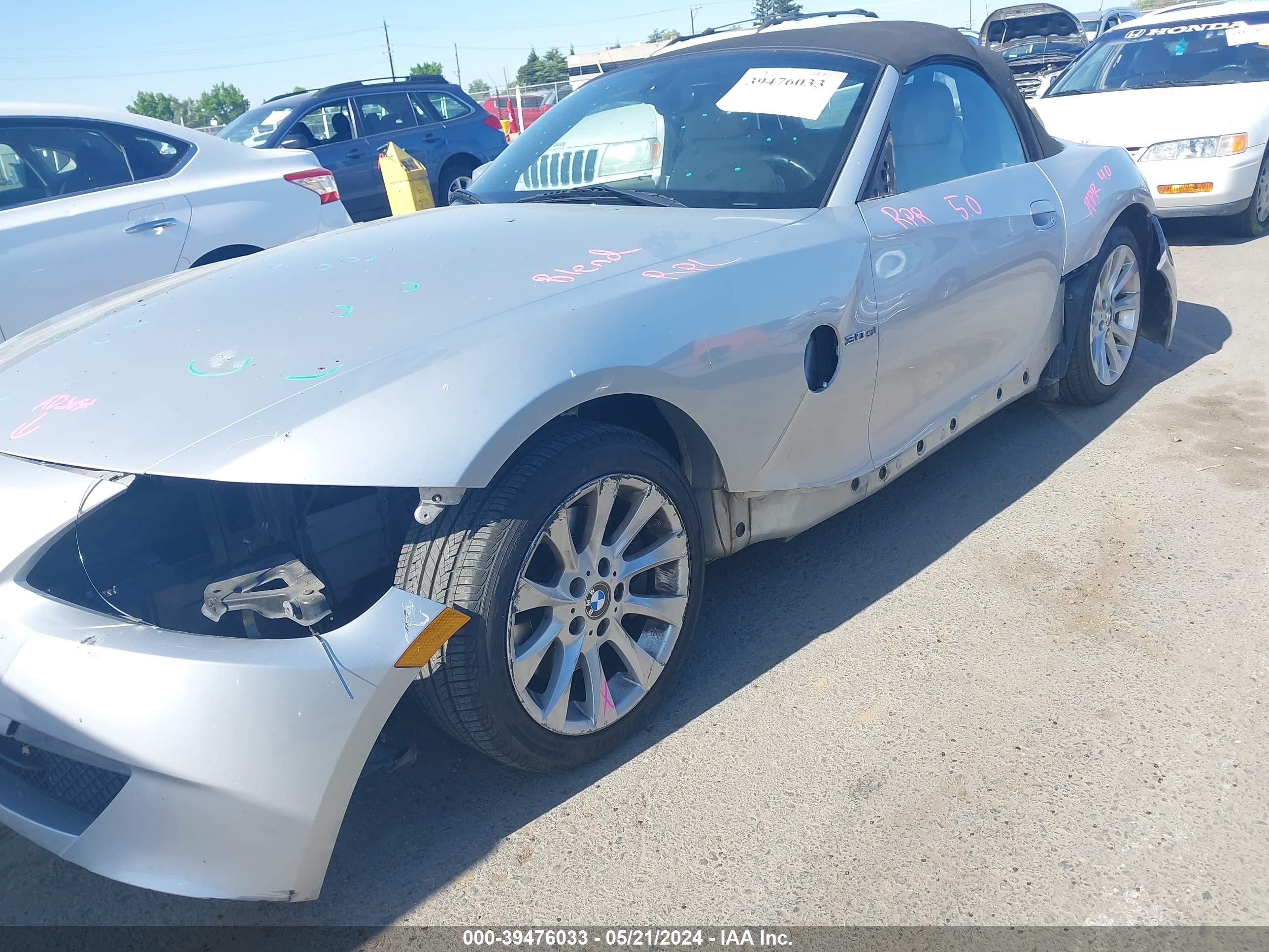 Photo 5 VIN: 4USBU53588LW93650 - BMW Z4 