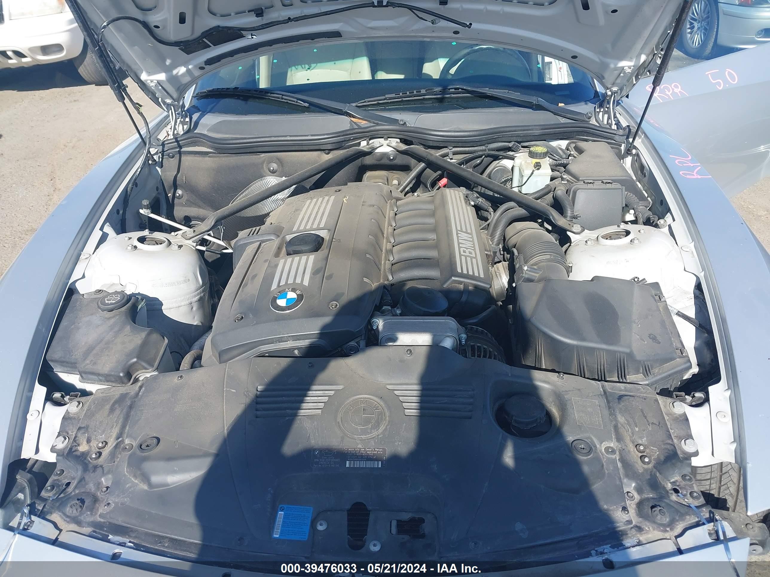 Photo 9 VIN: 4USBU53588LW93650 - BMW Z4 