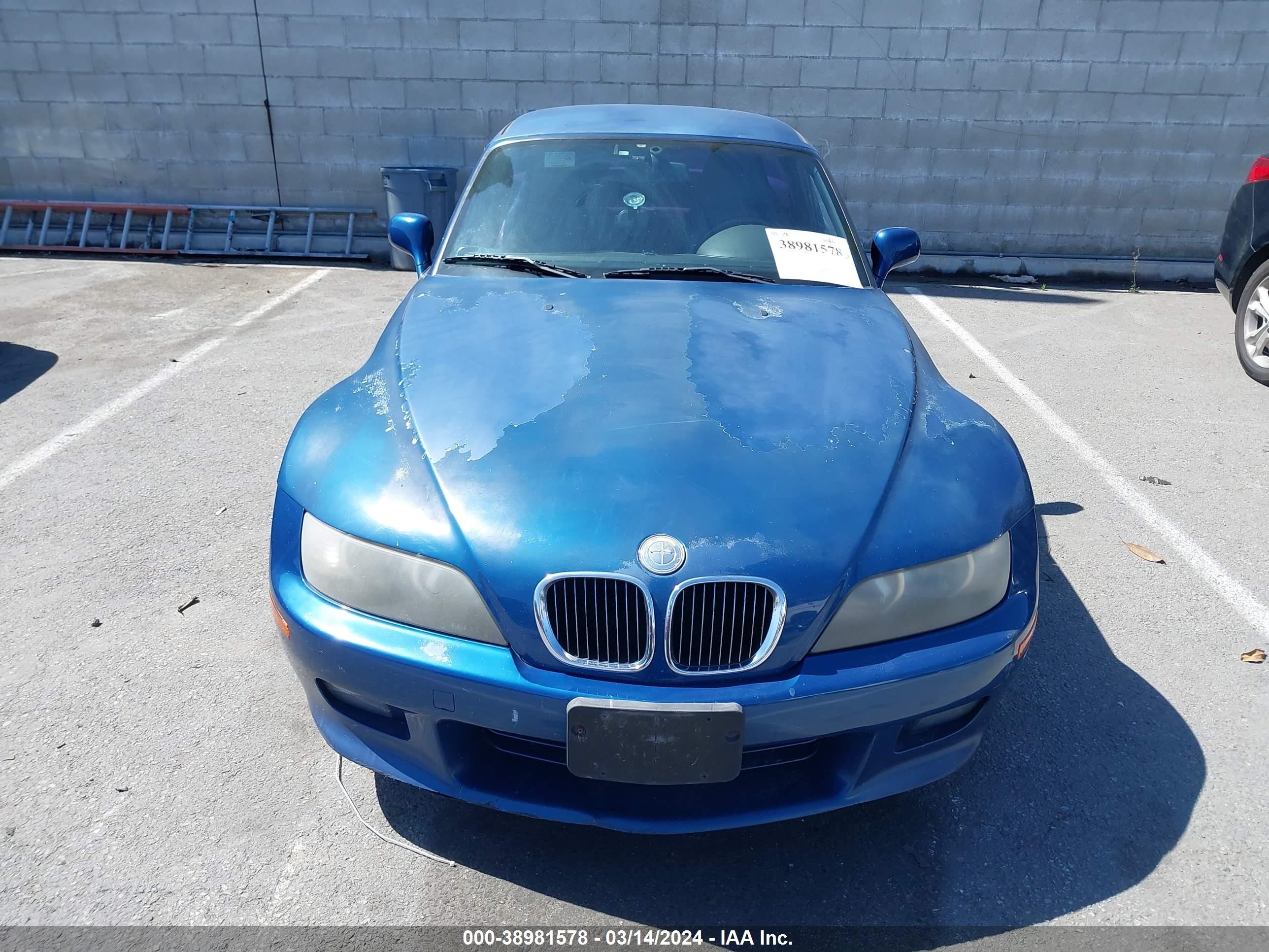 Photo 11 VIN: 4USCH3348YLF43187 - BMW Z3 