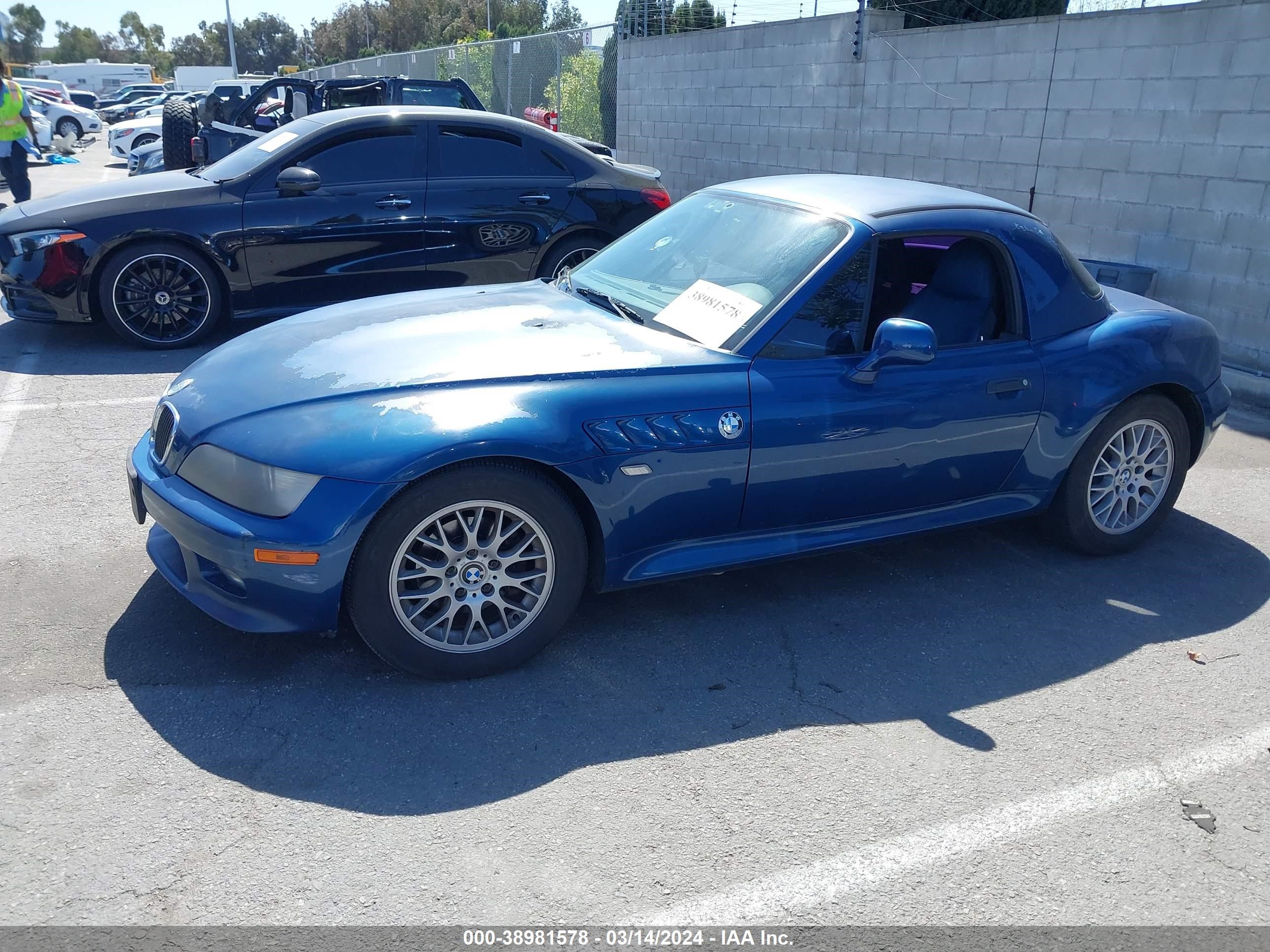 Photo 13 VIN: 4USCH3348YLF43187 - BMW Z3 