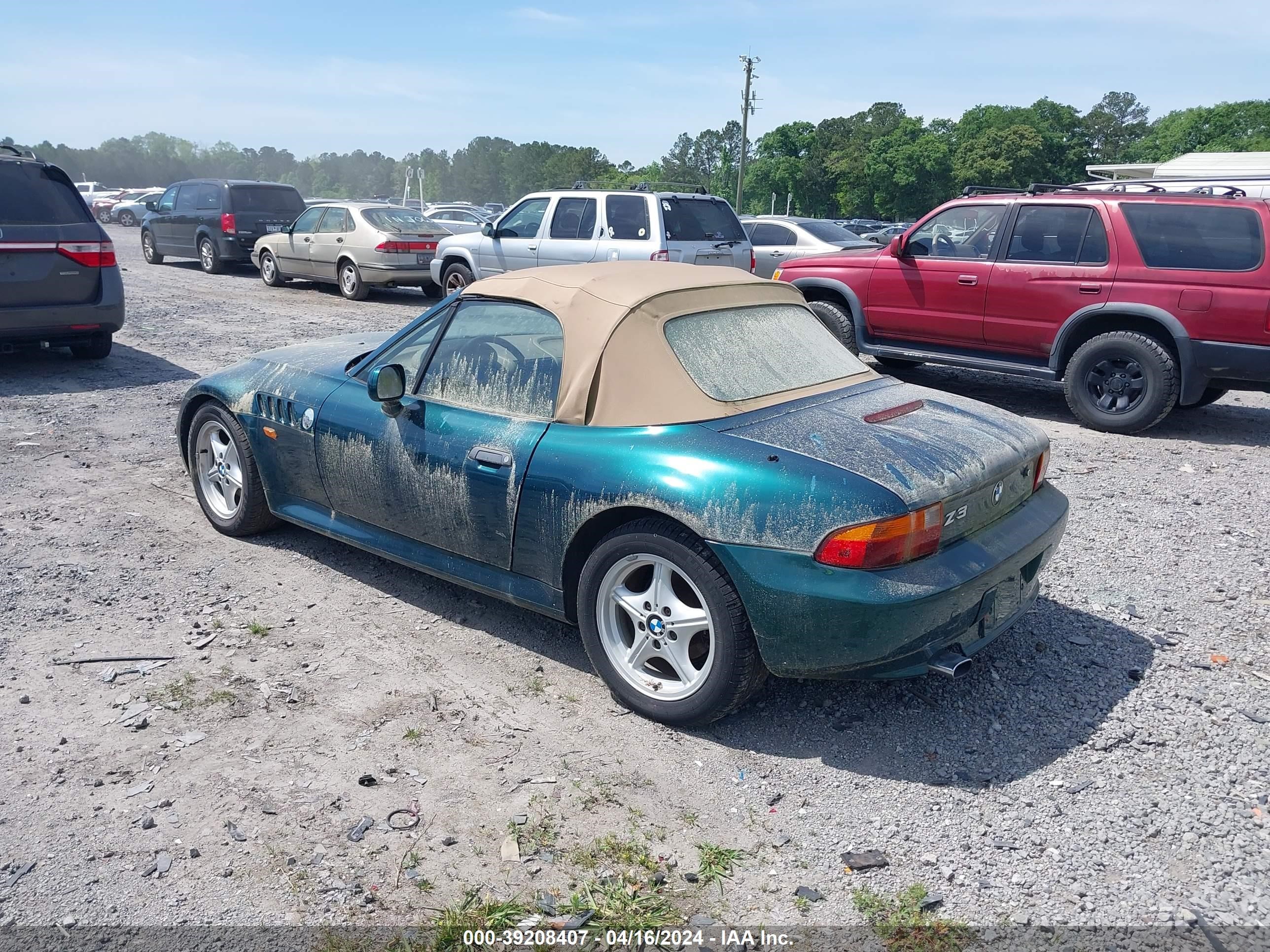 Photo 2 VIN: 4USCH7322TLB73594 - BMW Z3 