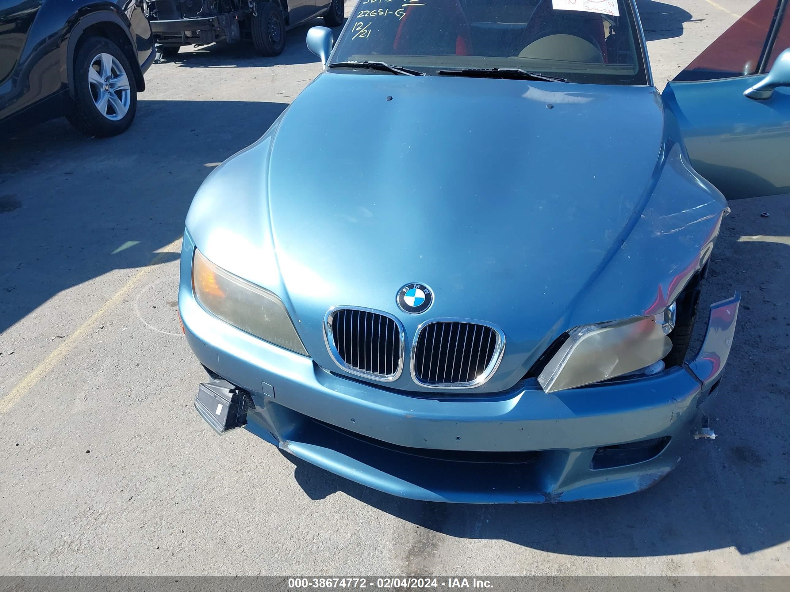 Photo 9 VIN: 4USCH9332XLF82592 - BMW Z3 