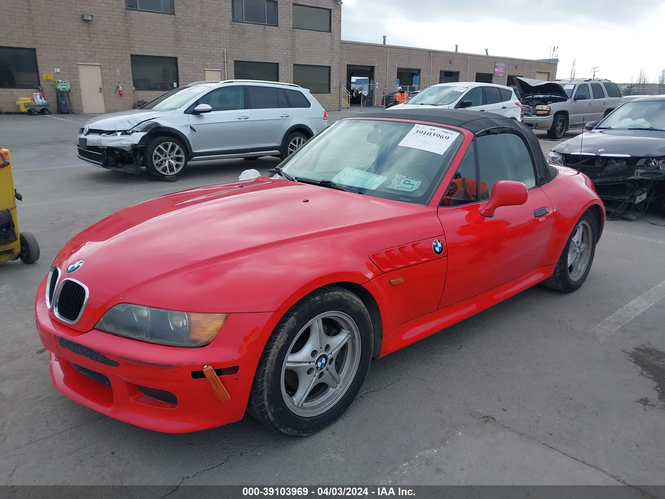 Photo 1 VIN: 4USCH9333XLG02025 - BMW Z3 