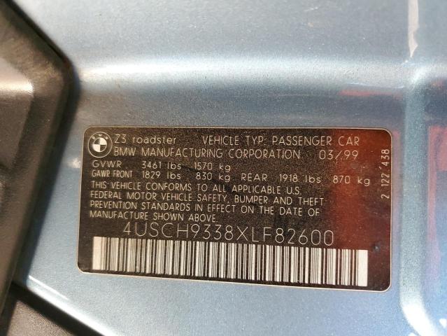 Photo 11 VIN: 4USCH9338XLF82600 - BMW Z3 