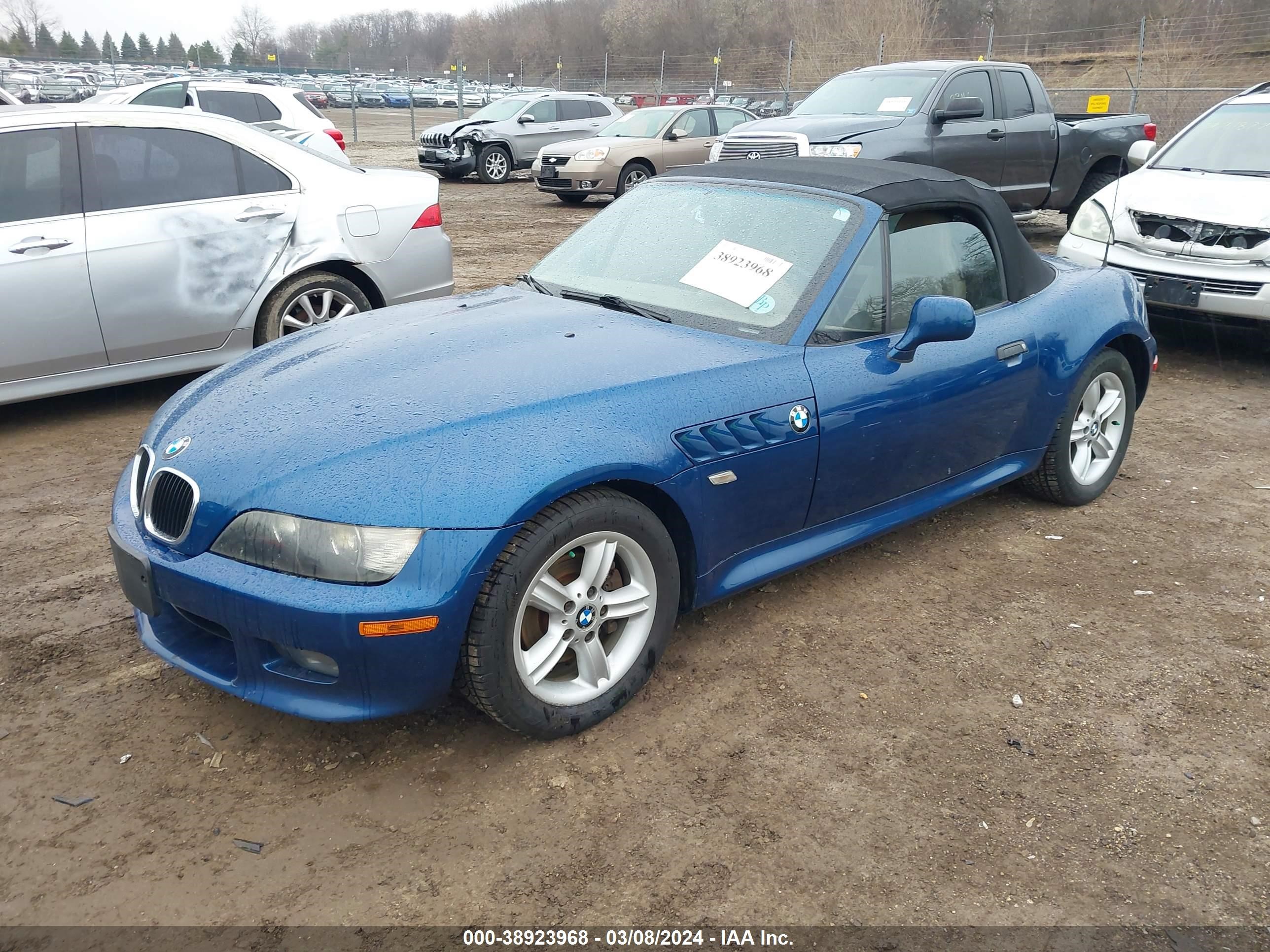 Photo 1 VIN: 4USCH9343YLG03024 - BMW Z3 