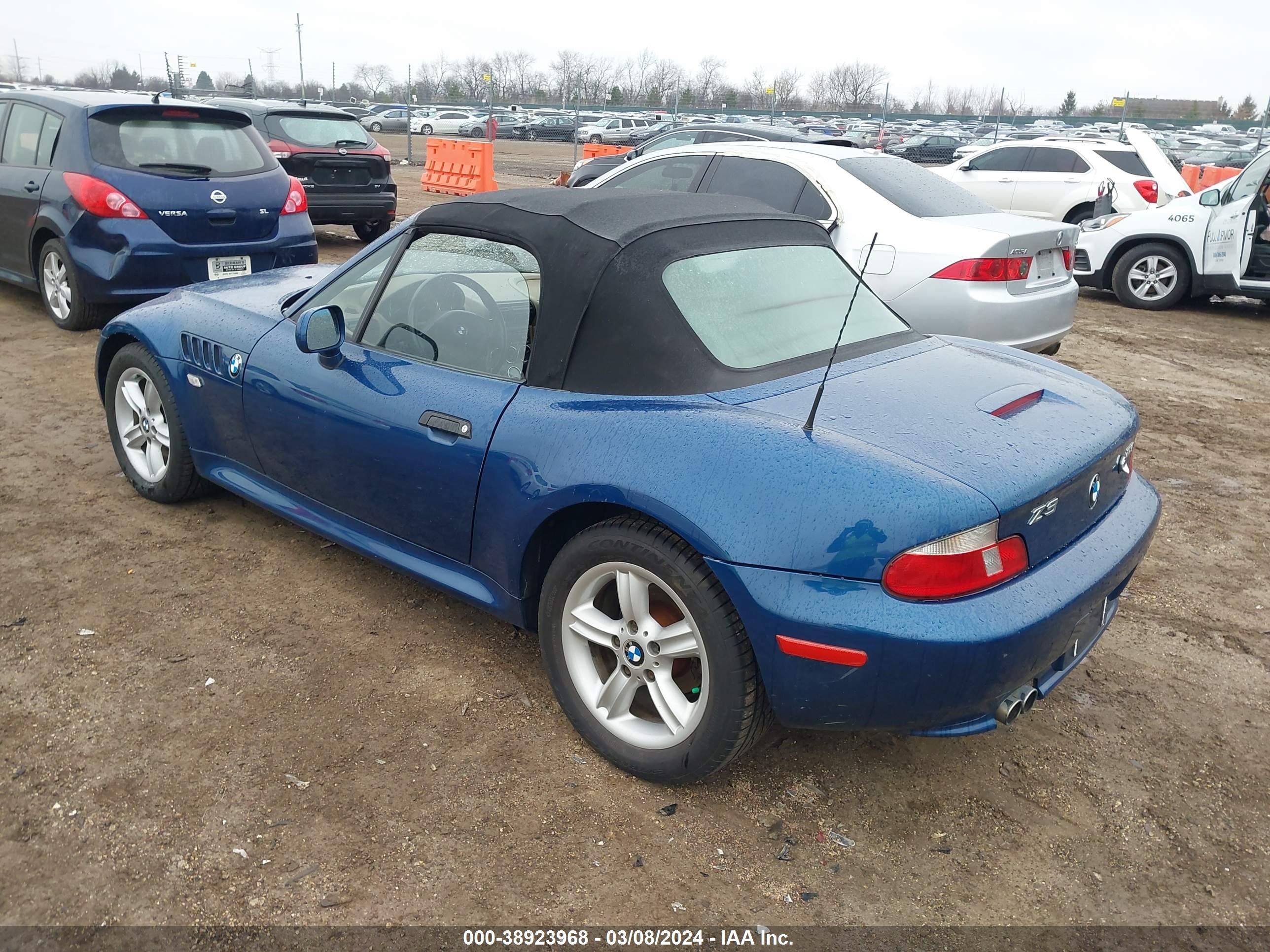 Photo 2 VIN: 4USCH9343YLG03024 - BMW Z3 