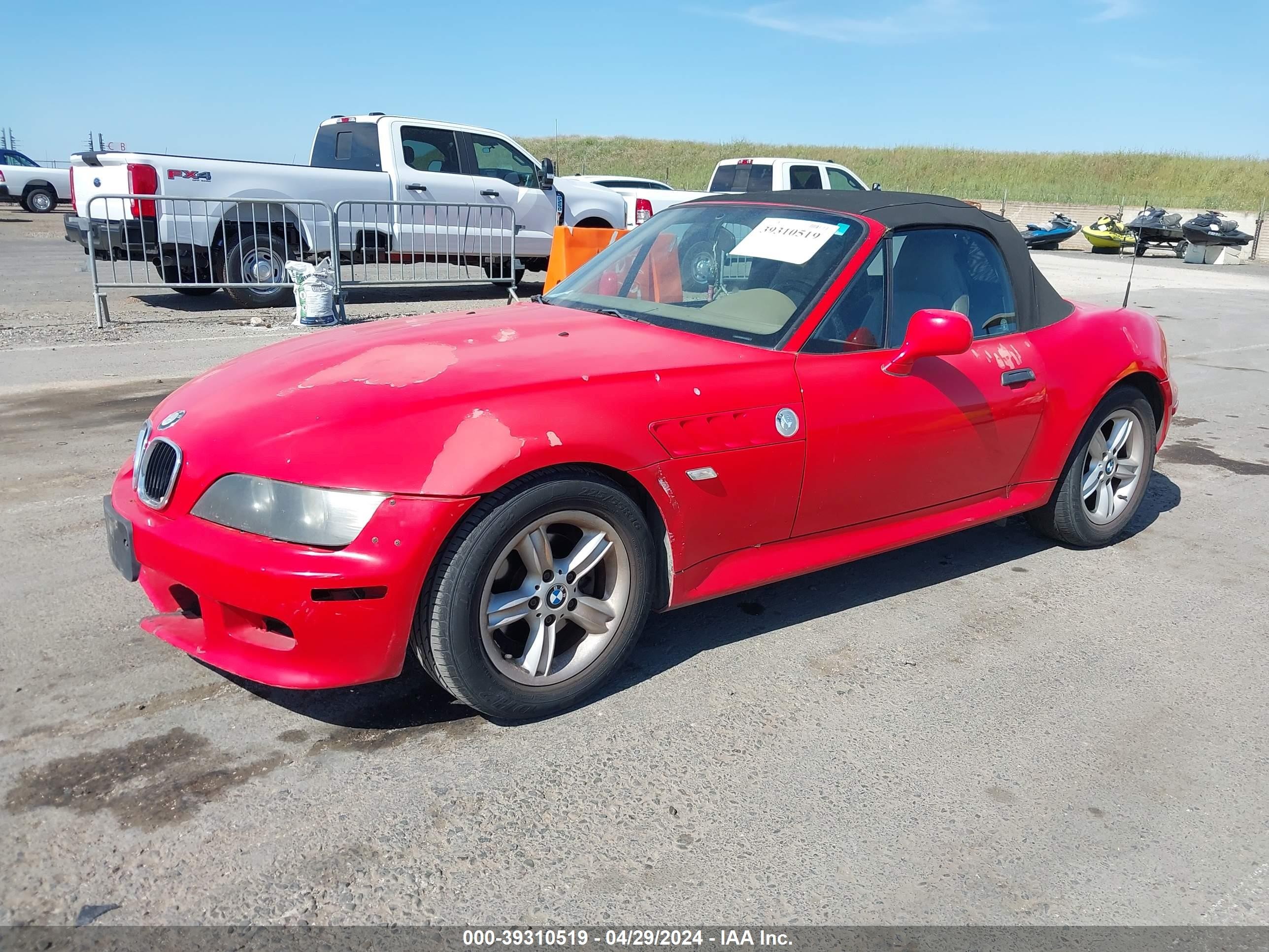 Photo 1 VIN: 4USCH9349YLG05246 - BMW Z3 