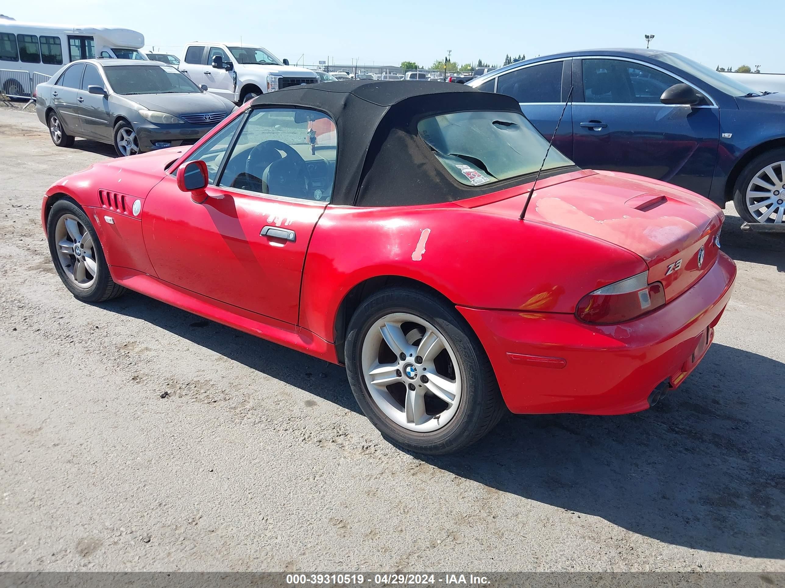 Photo 2 VIN: 4USCH9349YLG05246 - BMW Z3 