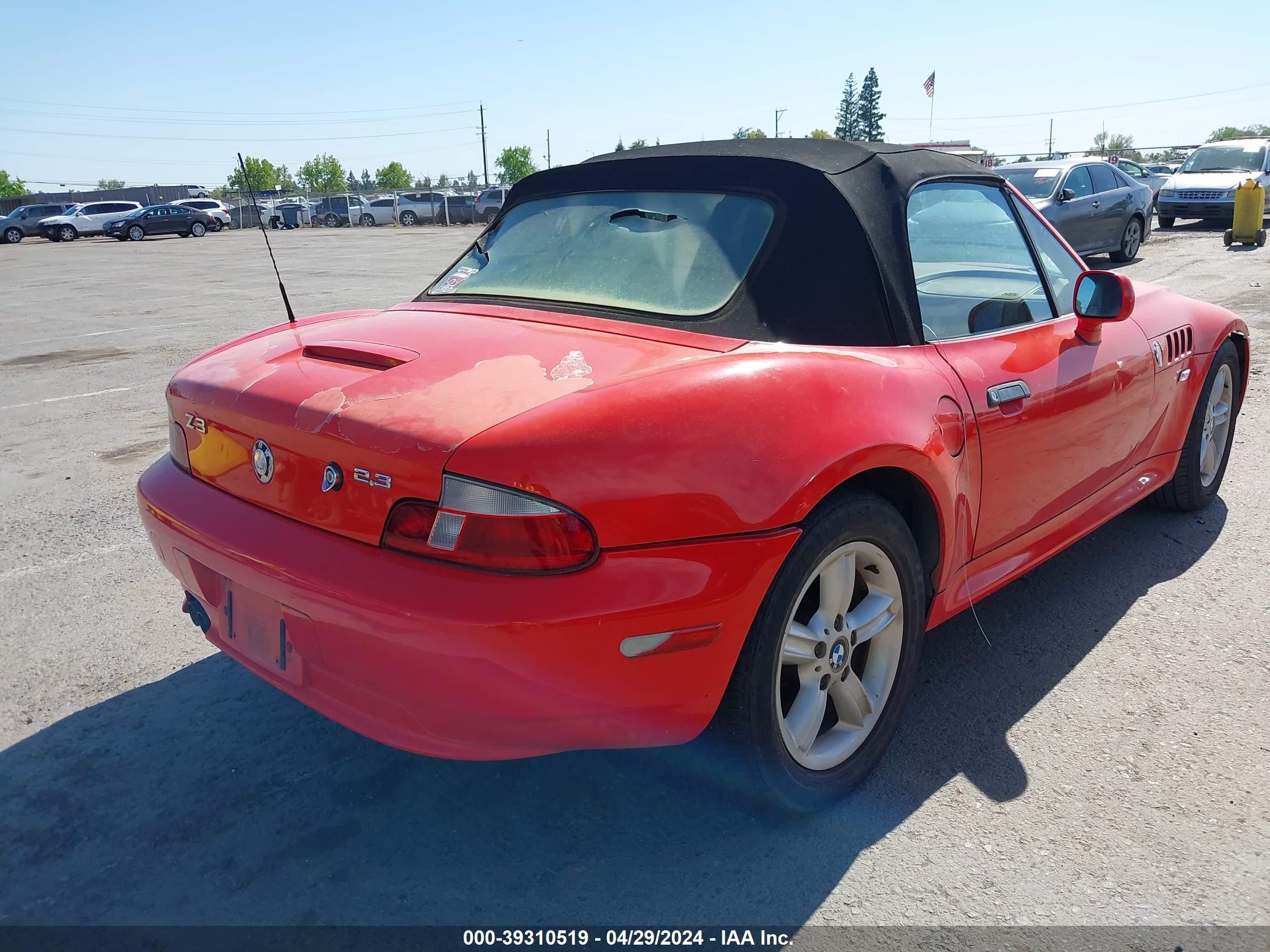 Photo 3 VIN: 4USCH9349YLG05246 - BMW Z3 