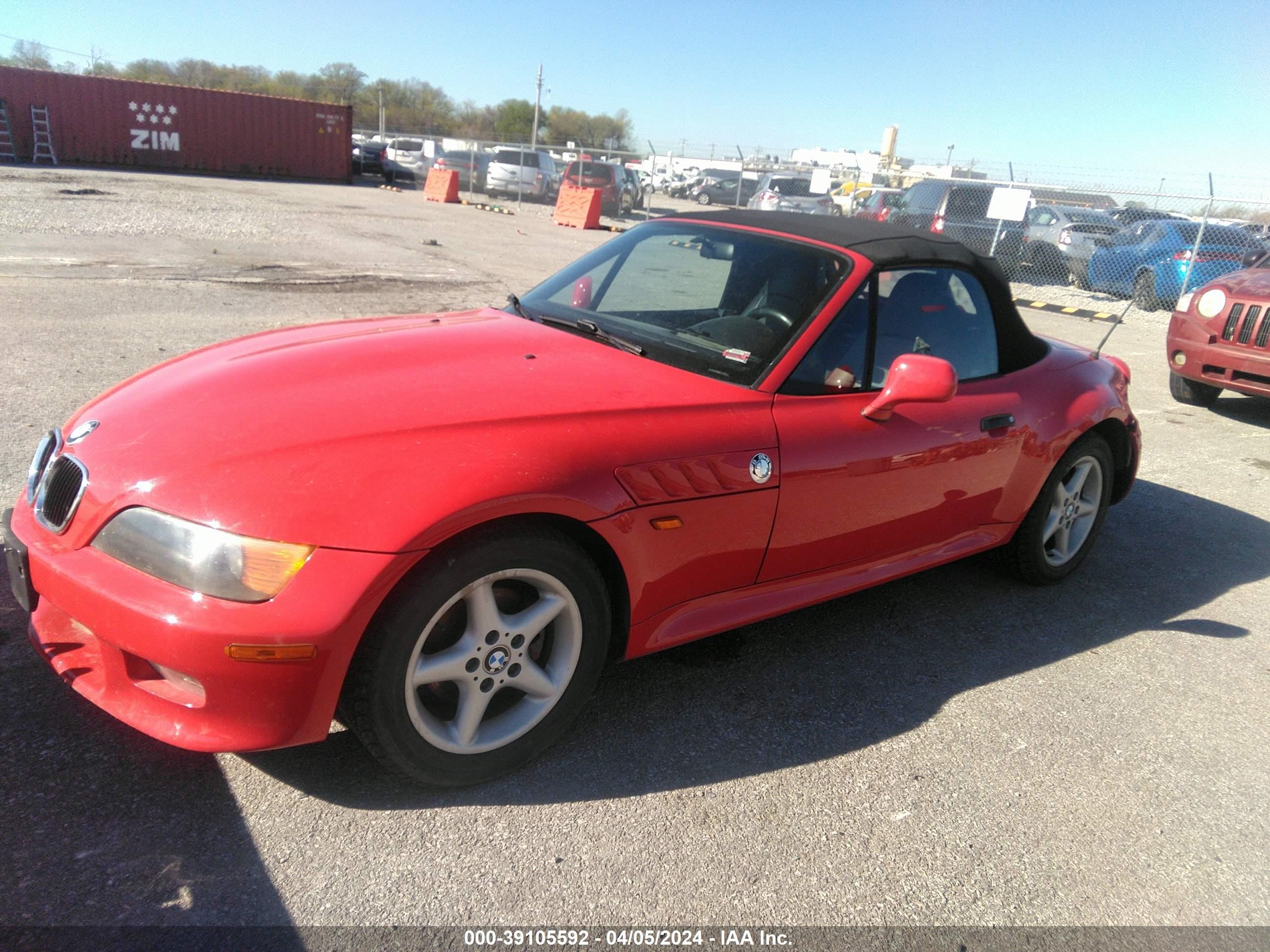 Photo 1 VIN: 4USCJ3338WLC13400 - BMW Z3 