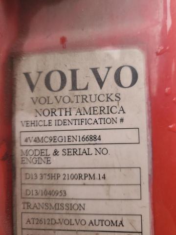 Photo 9 VIN: 4V4MC9EG1EN166884 - VOLVO VN 