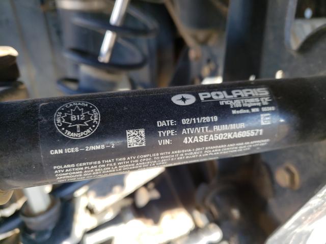 Photo 9 VIN: 4XASEA502KA605571 - POLARIS SPORTSMAN 