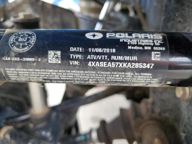 Photo 9 VIN: 4XASEA57XKA285347 - POLARIS SPORTSMAN 