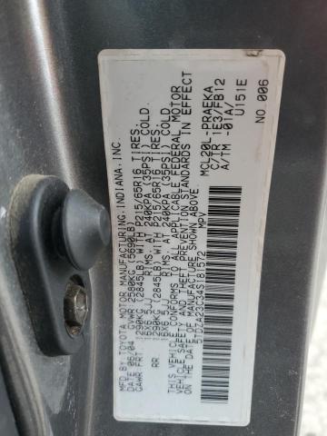 Photo 12 VIN: 4YMBU0614GG065168 - TOYOTA SIENNA CE 