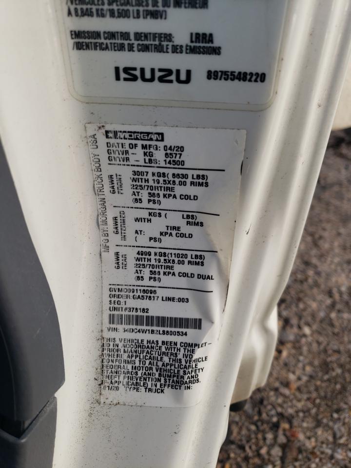 Photo 9 VIN: 54DC4W1B2LS800534 - ISUZU NULL 