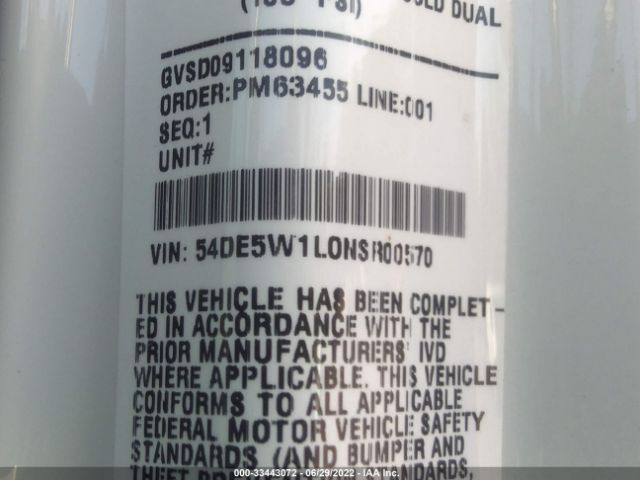 Photo 8 VIN: 54DE5W1L0NSR00570 - ISUZU NRR 