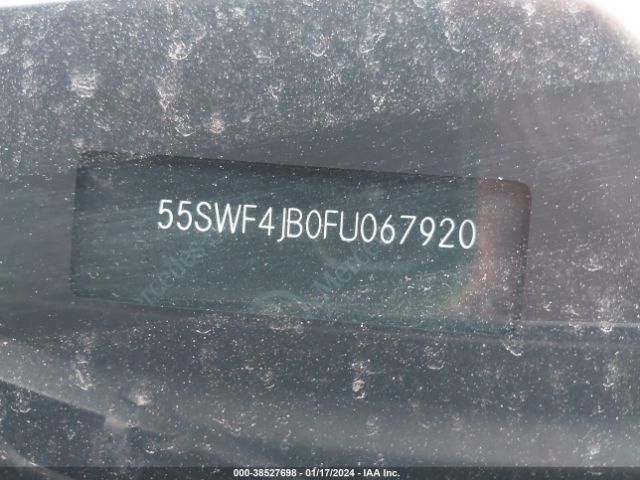 Photo 8 VIN: 55SWF4JB0FU067920 - MERCEDES-BENZ C 300 