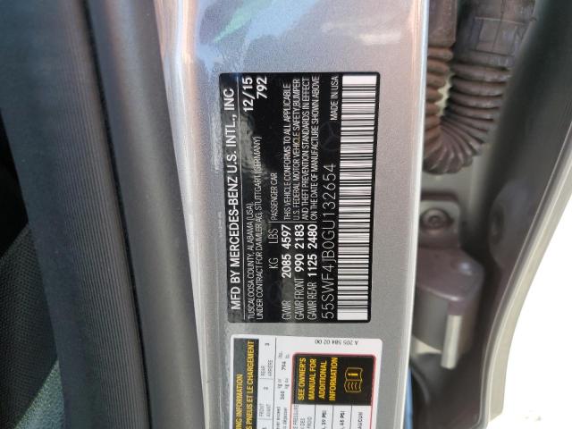 Photo 9 VIN: 55SWF4JB0GU132654 - MERCEDES-BENZ C 300 