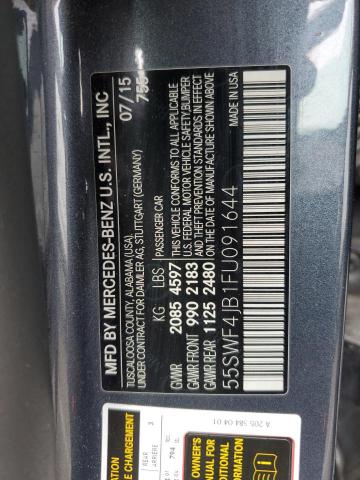 Photo 11 VIN: 55SWF4JB1FU091644 - MERCEDES-BENZ C 300 