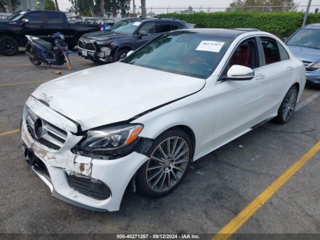 Photo 1 VIN: 55SWF4JB1HU200963 - MERCEDES-BENZ C-CLASS 