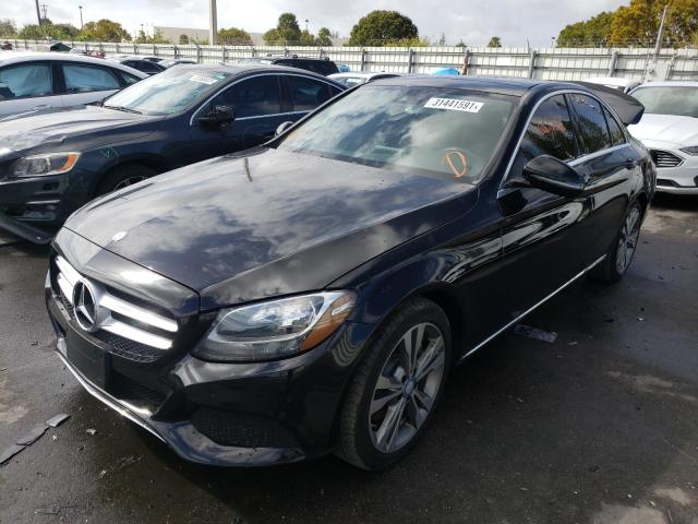 Photo 1 VIN: 55SWF4JB1HU204480 - MERCEDES-BENZ C 300 