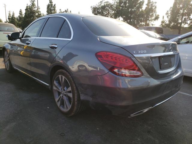 Photo 2 VIN: 55SWF4JB1JU263776 - MERCEDES-BENZ C 300 