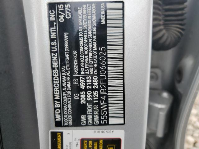 Photo 12 VIN: 55SWF4JB2FU066025 - MERCEDES-BENZ C 300 