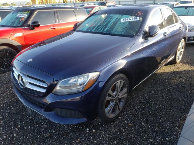 Photo 1 VIN: 55SWF4JB2HU226651 - MERCEDES-BENZ C 300 