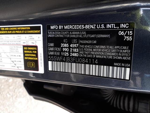 Photo 9 VIN: 55SWF4JB3FU084114 - MERCEDES-BENZ C 300 