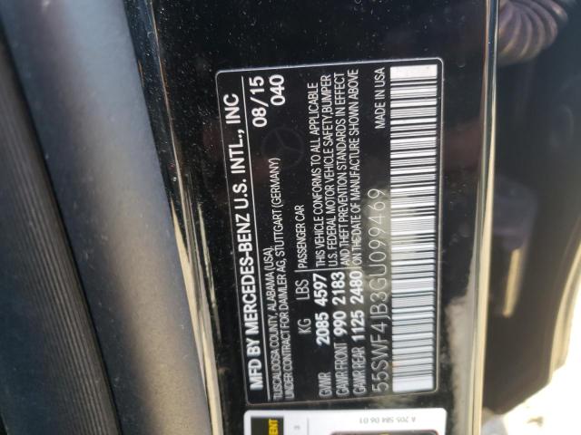 Photo 9 VIN: 55SWF4JB3GU099469 - MERCEDES-BENZ C 300 