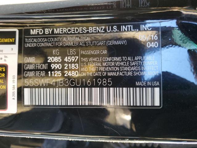 Photo 11 VIN: 55SWF4JB3GU161985 - MERCEDES-BENZ C 300 